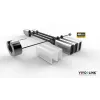 Vivolink PROADRING7S video cable adapter DisplayPort + Mini DisplayPort + USB Type-C 3 x HDMI