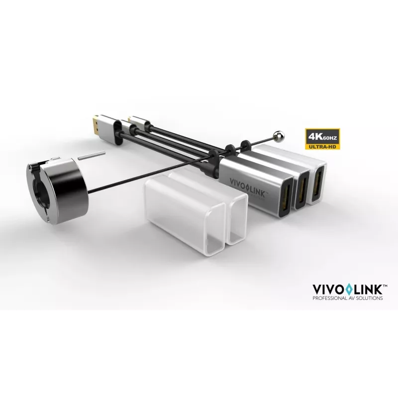 Vivolink PROADRING7S video cable adapter DisplayPort + Mini DisplayPort + USB Type-C 3 x HDMI