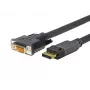 Vivolink PRODPDVI15 video cable adapter 15 m DisplayPort DVI-D Black