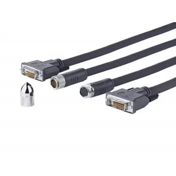 Vivolink PRODVICW20 DVI cable 20 m DVI-D Black