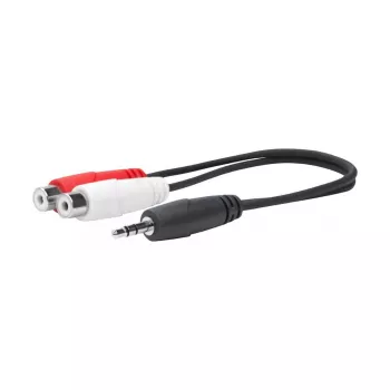 Vivolink PROMJMRCAF0.2 audio cable 0.2 m 2 x RCA 3.5mm Black