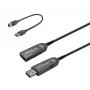 Vivolink PROUSB3AAF30 USB cable USB 3.2 Gen 1 (3.1 Gen 1) 30 m USB A Black