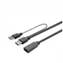 Vivolink PROUSB3AAF3C USB cable USB 3.2 Gen 1 (3.1 Gen 1) 3 m USB A Black