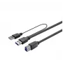 Vivolink PROUSB3AB7C-DUAL USB cable