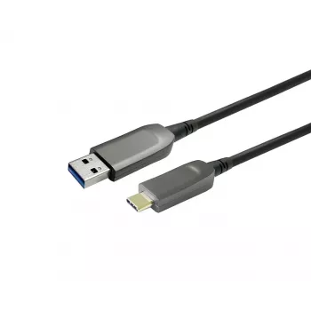 Vivolink PROUSBCAMMOP15 USB cable USB 3.2 Gen 1 (3.1 Gen 1) 15 m USB C USB A Black