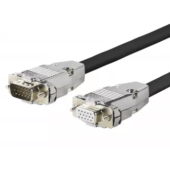 Vivolink PROVGAFM5 VGA cable 5 m VGA (D-Sub) Black