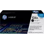HP 124A Black Original LaserJet Toner Cartridge