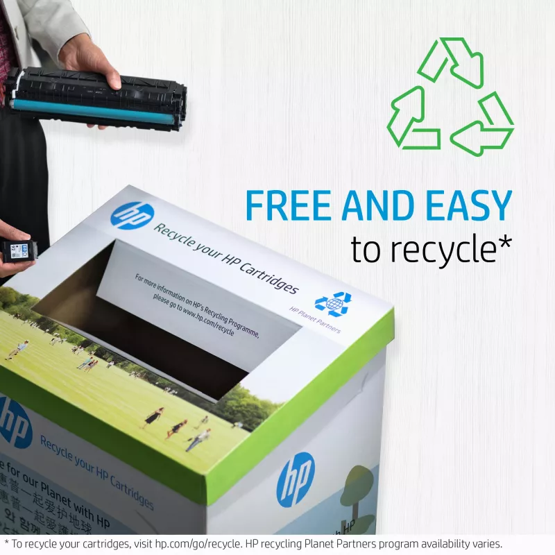 HP 124A Black Original LaserJet Toner Cartridge