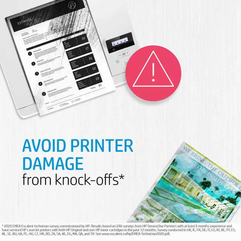 HP 124A Black Original LaserJet Toner Cartridge