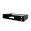 StarTech.com 2U Wall Mount Network Rack - 14In. Deep (Low Profile) - 19 inch Patch Panel Bracket for Shallow Server, IT Equipment, Network Switches - 77lbs/35kg Weight Capacity, Black