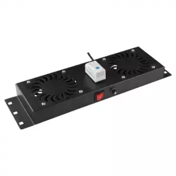 Fan panel LOGON RAF115BL Black 2 fans