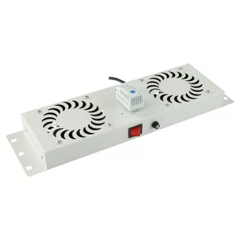 Rack accessory Lanview RAF115WH-UK 1U 2 fans White