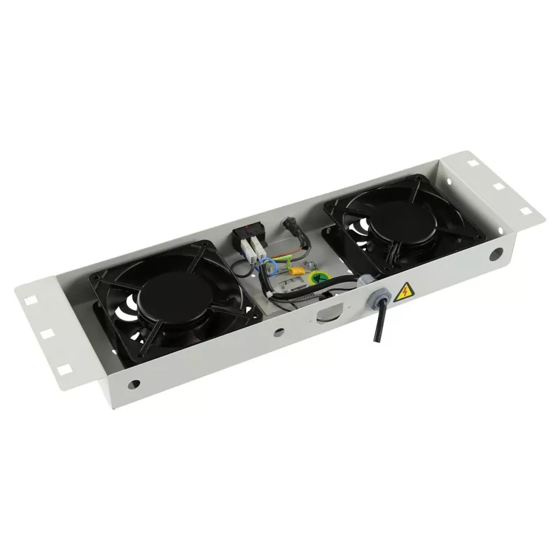 Rack accessory Lanview RAF115WH-UK 1U 2 fans White