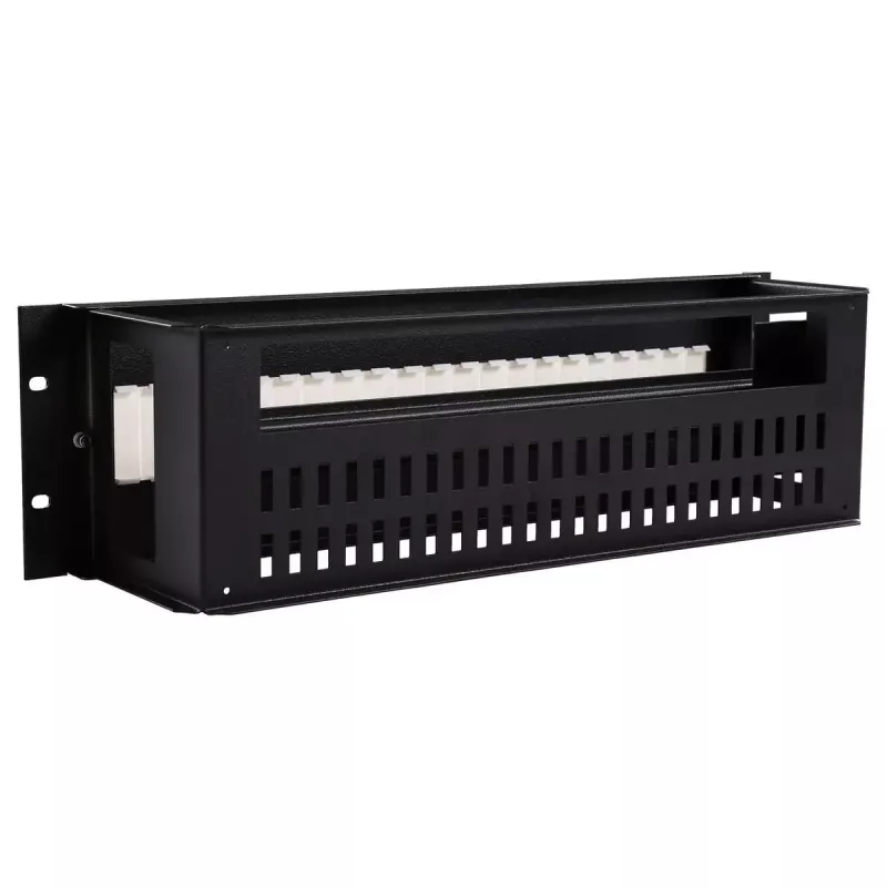 Rack accessory Lanview RAX630BL Black 3U 19 inch