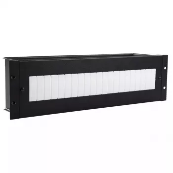 Rack accessory Lanview RAX630BL Black 3U 19 inch