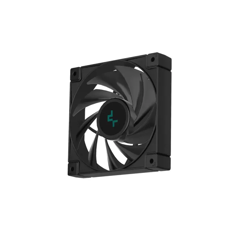 PC Case DeepCool CC560 V2 Midi Tower Black — ATX/microATX, Tempered Glass, RGB Front, 360mm Front Radiator, 370mm GPU