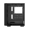 PC Case DeepCool CC560 V2 Midi Tower Black — ATX/microATX, Tempered Glass, RGB Front, 360mm Front Radiator, 370mm GPU