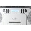 Portable boombox Reflexion RCR2260DAB white/grey with DAB+/FM tuner and CD player