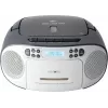 Portable boombox Reflexion RCR2260DAB white/grey with DAB+/FM tuner and CD player