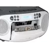 Portable boombox Reflexion RCR2260DAB white/grey with DAB+/FM tuner and CD player
