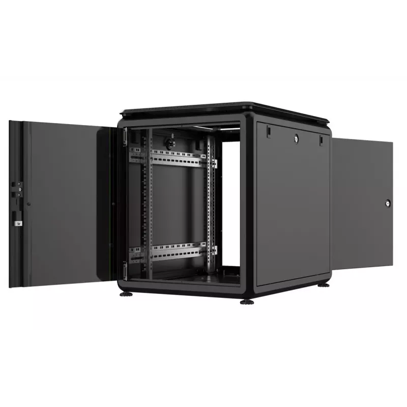 Rack Cabinet Lanview RDL12U68BL 12U Black 600kg IP20