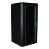 Freestanding rack LOGON RDL22U66BL 22U Black 600 kg capacity