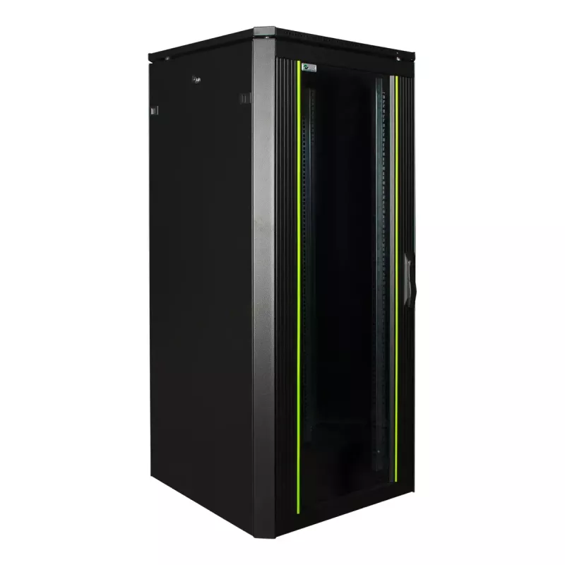 Lanview LOGON RDL26U66BL 26U Freestanding Rack Cabinet 600x600mm Black
