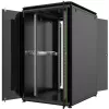 LANVIEW RDL26U81BL 26U 19-inch Free Standing Rack Cabinet, 600x800x1330 mm, Black, IP20, 600 kg