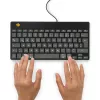 R-Go Tools Ergonomic keyboard R-Go Compact Break, compact keyboard with break software, QWERTZ (DE), wired, black