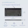 R-Go Tools Ergonomic keyboard R-Go Compact Break, compact keyboard with break software, QWERTZ (DE), wired, black