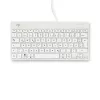 R-Go Tools Ergonomic keyboard R-Go Compact Break, compact keyboard with break software, QWERTZ (DE), wired, white
