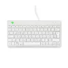 R-Go Tools Ergonomic keyboard R-Go Compact Break, compact keyboard with break software, QWERTZ (DE), wired, white