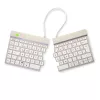 R-Go Tools Ergonomic keyboard R-Go Split Break with break software, ergonomic split keyboard, QWERTZ (DE), Bluetooth, white