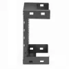 StarTech.com 12U 19 inch Wall Mount Network Rack - 12 inch Deep 2 Post Open Frame Server Room Rack for Data/AV/IT/Computer Equipment/Patch Panel with Cage Nuts & Screws 200lb Capacity, Black (RK12WALLO)