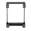 StarTech.com 12U 19 inch Wall Mount Network Rack - 12 inch Deep 2 Post Open Frame Server Room Rack for Data/AV/IT/Computer Equipment/Patch Panel with Cage Nuts & Screws 200lb Capacity, Black (RK12WALLO)