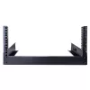 StarTech.com 4U 2-Post Open Frame Desktop Rack, 19 inch Free Standing Server Rack, Black