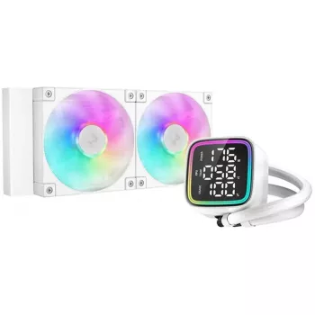 Liquid Cooler DeepCool LD240 White 240mm radiator with RGB fans
