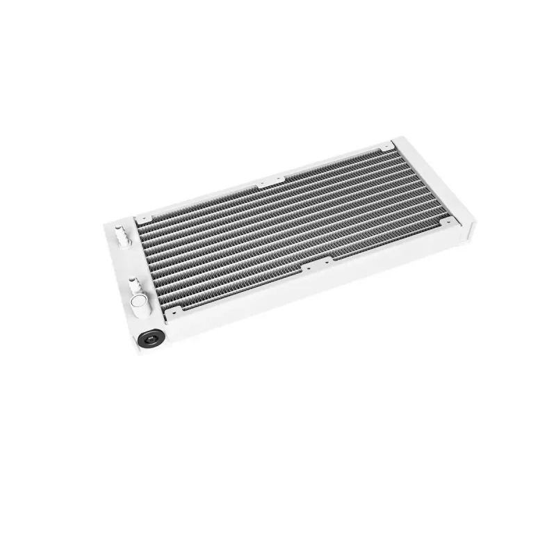 All-in-one liquid cooler DeepCool LE520 WH — 120 mm fan, 220 W TDP, white, supports LGA 1150/1151/1155/1200/1700 and AM4/AM5