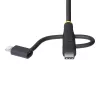 StarTech.com 3.3ft (1m) Rugged USB Multi Charging Cable, USB to Lightning/Micro-USB/Type-C, Apple MFi Certified, Aramid Jacket, Universal 3-in-1 USB Charger Cord for iPhone/iPad/Android