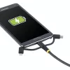 StarTech.com 3.3ft (1m) Rugged USB Multi Charging Cable, USB to Lightning/Micro-USB/Type-C, Apple MFi Certified, Aramid Jacket, Universal 3-in-1 USB Charger Cord for iPhone/iPad/Android