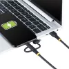 StarTech.com 3.3ft (1m) Rugged USB Multi Charging Cable, USB to Lightning/Micro-USB/Type-C, Apple MFi Certified, Aramid Jacket, Universal 3-in-1 USB Charger Cord for iPhone/iPad/Android