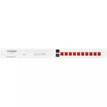 Rackmount.IT RM-FR-T10 1U 19 inch Rack Mount Kit for FortiGate 60E/61E - White