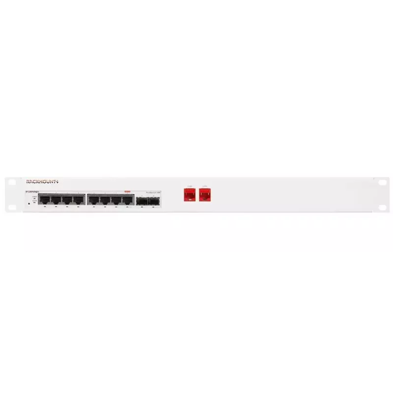 Rackmount.IT RM-FR-T17 1U Rack Mount Kit for FortiSwitch 108F, White