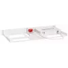 Rackmount.IT RM-FR-T17 1U Rack Mount Kit for FortiSwitch 108F, White