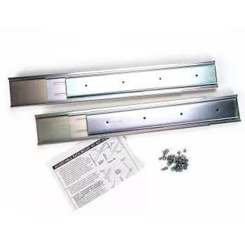 Vertiv Liebert Slide kit for rack installation - 18/32 inch, 90 kg, Silver