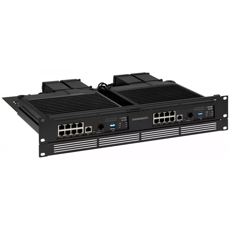 Mounting bracket Rackmount.IT RM-PA-T10 1.3U Black 483mm
