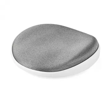 StarTech.com Wrist Rest - Ergonomic - Sliding - Silver, Silver, White, Foam, Mesh, Plastic, 142 mm, 170 mm, 30 mm, 56 g