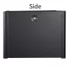 Wall mounted rack LOGON RWP07U45BL 7U Black Key lock