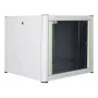Wall mounted rack LOGON RWP09U56WH 9U White Key lock