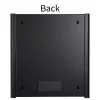 Wall mounted rack LOGON RWP12U56BL 12U Black Key lock